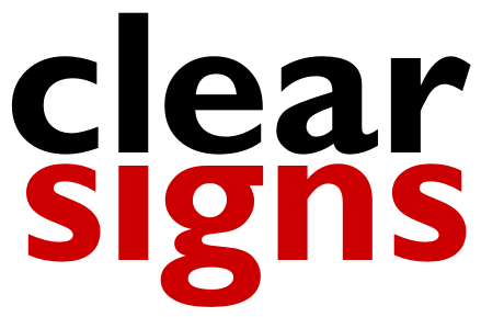 ClearSigns, Dorset, UK.